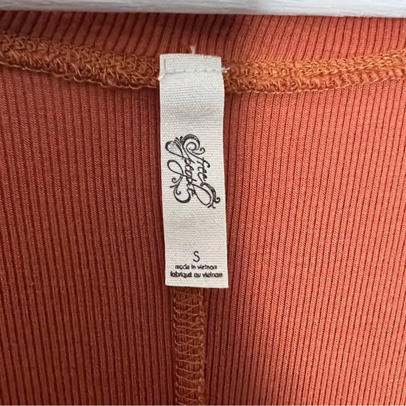 Free people January Long Sleeve Tunic Tee Sienna Size Small - Picture 4 of 9